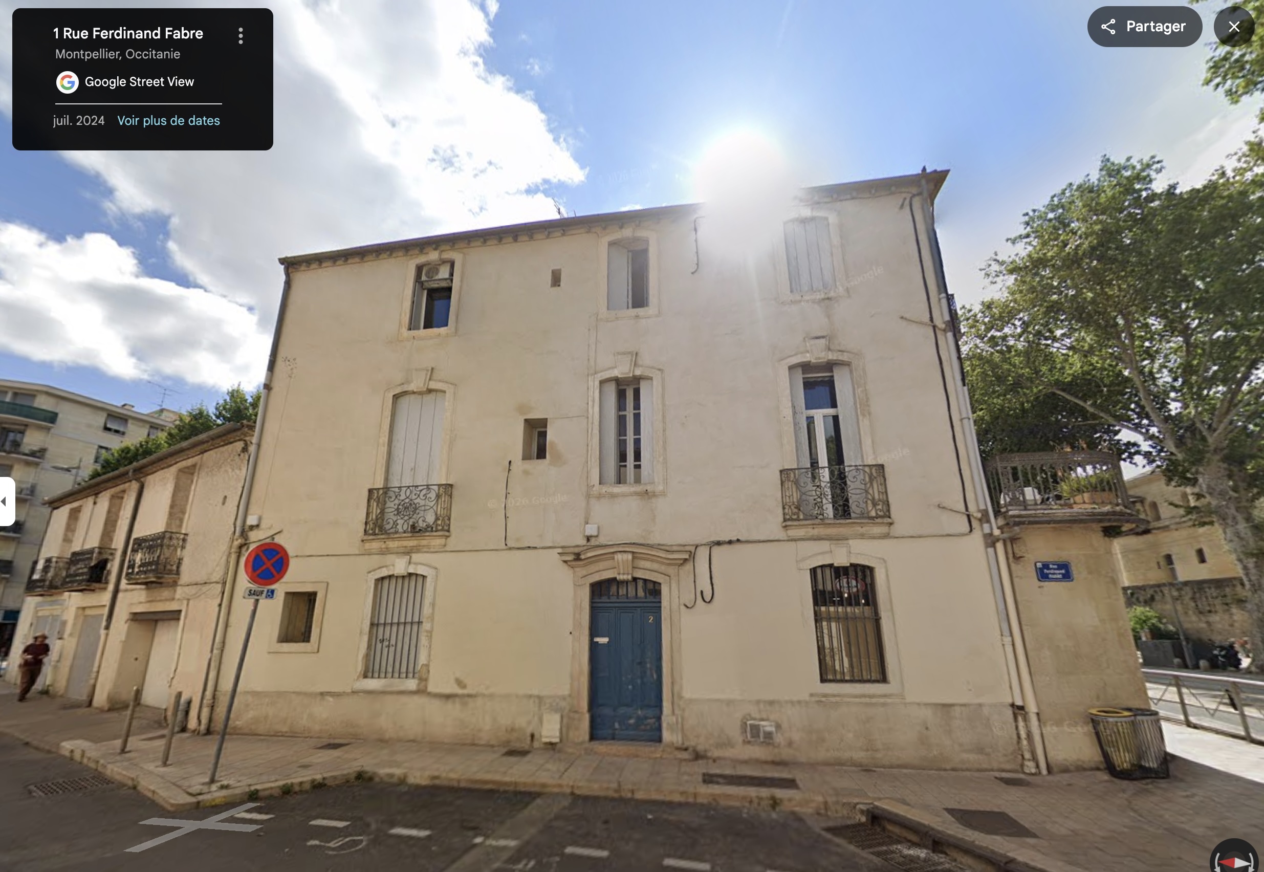 Entrée de l'immeuble